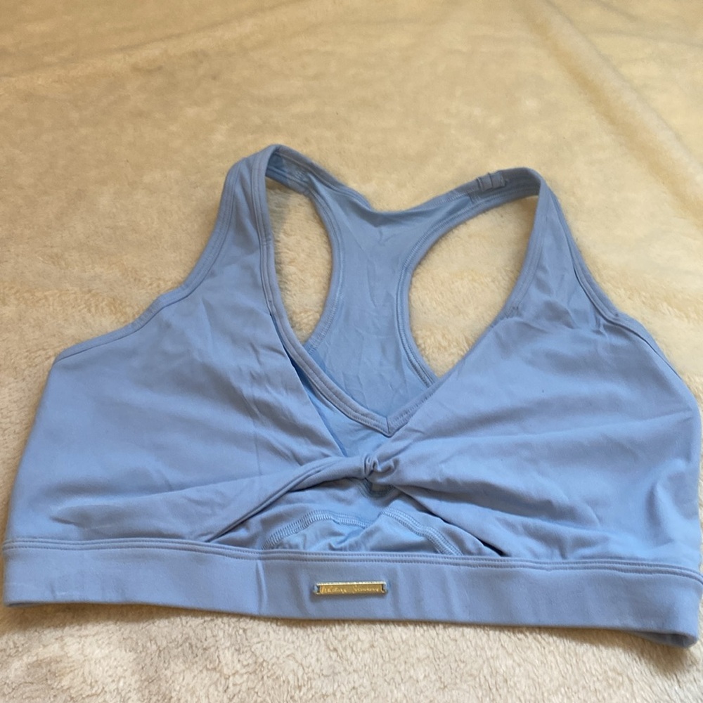 Whitney Simmons (blue) Buttery Soft Gymshark Bra